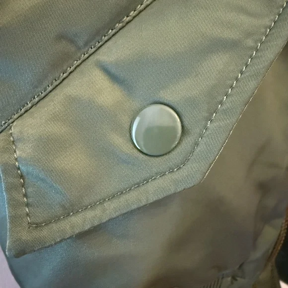 Alpha Industries Kids Bomber Jacket  USAF MA-1 Flyer Sage Green 3T NWOT - Picture 10 of 15